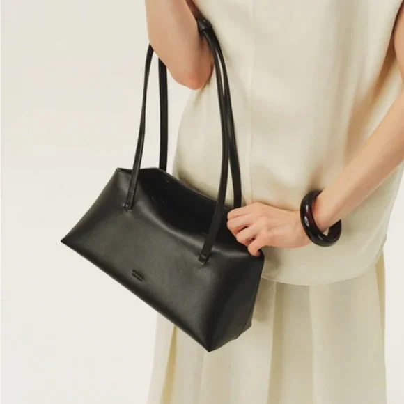 Freja New York Black Faux Leather Chrystie Bag - Picture 10 of 10